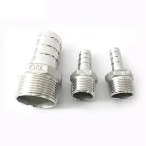 316L Stainless Steel Hose Fitting, 1/4"–2" BSP 8 Sd54e39f568834707b14ccdefd2aed473d