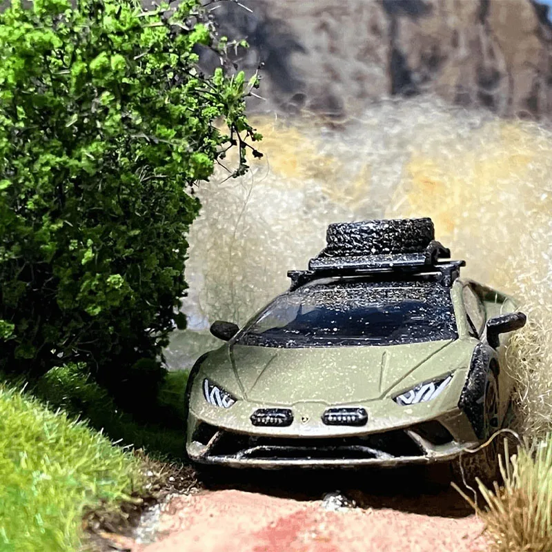 Lime Green Lamborghini Off-Road Model 1:64 2 Lime Green Lamborghini Off-Road Model 1:64 - Image 2