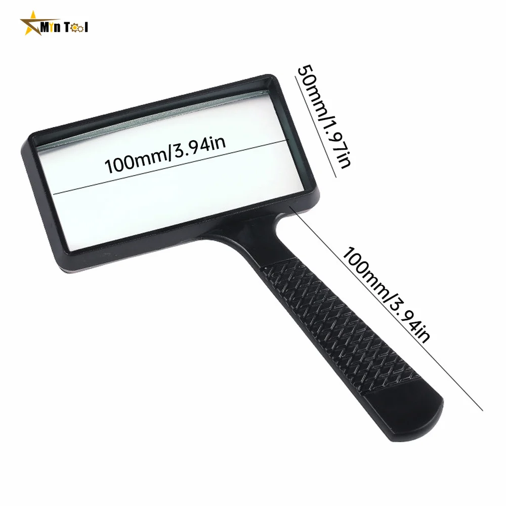 10x Square Handheld Magnifier for Inspection 2 10x Square Handheld Magnifier for Inspection - Image 2