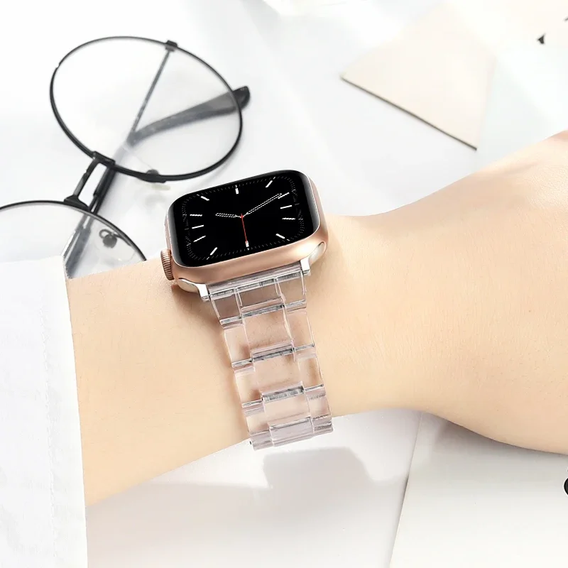 Transparent Resin Band for Apple Watch Models 3 Transparent Resin Band for Apple Watch Models - Image 3