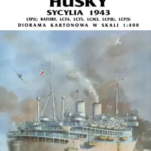 Husky Transport Ship 1/400 Paper Model 10 Sd5ecd0711a1744edb3eabeda1aeea7beg