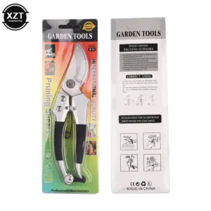 8-Inch High-Carbon Steel Pruning Shears