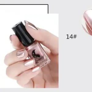 Mirror Silver Nail Polish - 6ml, Stainless Steel Finish 15 Sd6366dfd8a3e47b1aff27ae955ee1795j