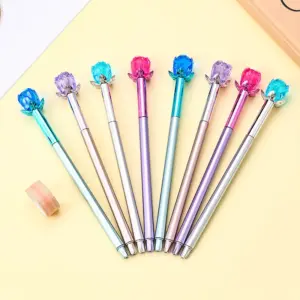 Set of 10 Crystal Rose Gel Pens in Pastel Hues 14 Sd646c1beb83f40bda2cf69ff3b9c00f0d