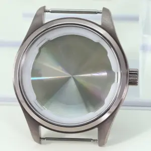 40mm Stainless Steel Watch Case with Leather Strap 19 Sd665bc616a374d90934612666318a4862