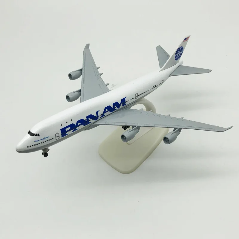 Pan Am B747 Diecast Airplane Model 20cm 2 Pan Am B747 Diecast Airplane Model 20cm - Image 2