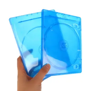 Blue CD Storage Case 13.2x17cm for Discs