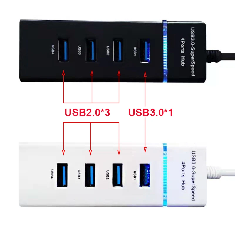 USB 3.0 Hub with 4 Ports for PC and Mac 3 USB 3.0 Hub with 4 Ports for PC and Mac - Image 3