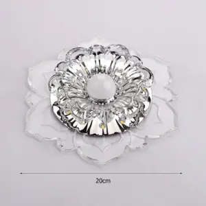 Modern LED Ceiling Light with Crystal Lampshade 11 Sd6a8624e4acf4cec8c19df9d10badac22