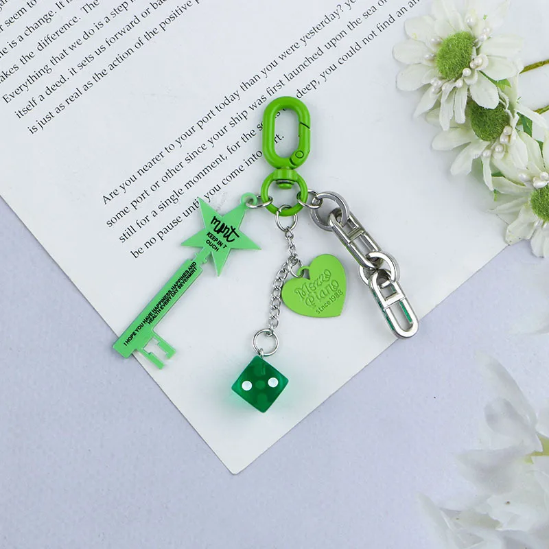 Colorful Zinc Alloy Keychains for Bags and Keys 10 Colorful Zinc Alloy Keychains for Bags and Keys - Image 10