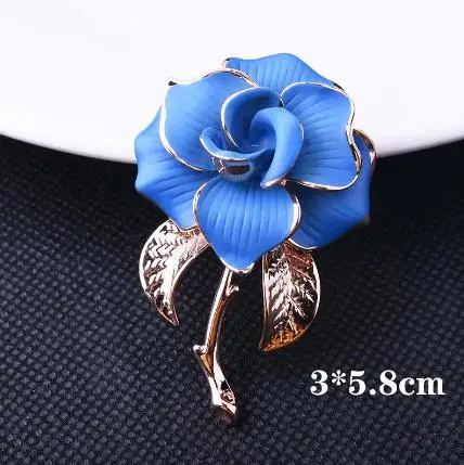 Vibrant Flower Brooch in Multiple Colors 7 Vibrant Flower Brooch in Multiple Colors - Image 7