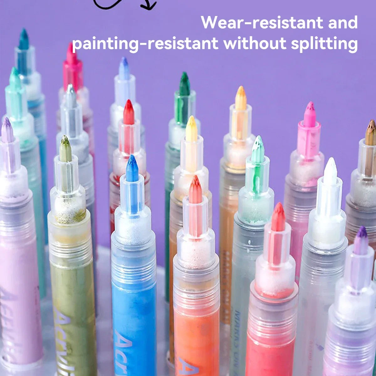 Vibrant Acrylic Marker Set for Artists 5 Vibrant Acrylic Marker Set for Artists - Image 5