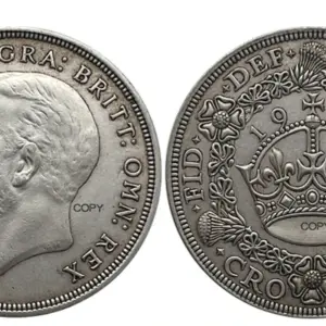 1936 British Crown Replica with King George V 16 Sd7113ab232054e88aac62093a8c0d9c78