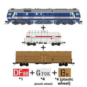 HO 1/87 Scale Model Train Set with Locomotive 12 Sd7498afb868e44d285ac21856aa1c4b5z