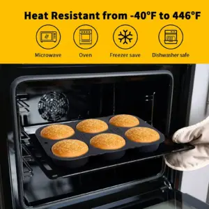 Black Silicone Hamburger Bun Mold with 6 Cavities 9 Sd79faca023e8404796cb0a787bc55b8ah