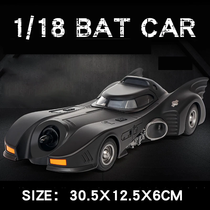 1:18 Scale Diecast Batman Batmobile Model 7 1:18 Scale Diecast Batman Batmobile Model - Image 7