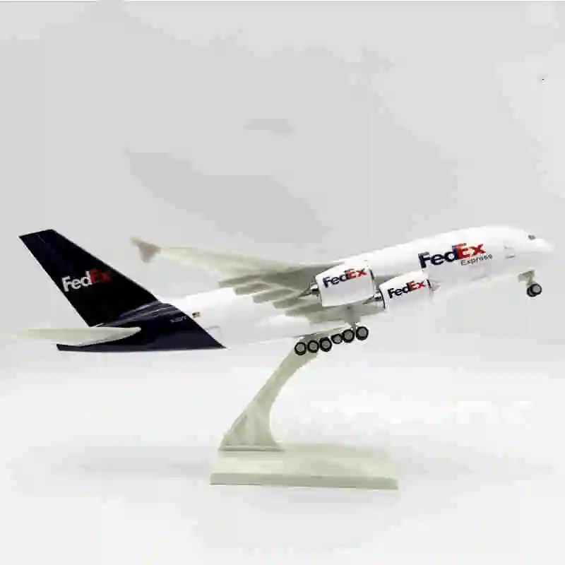 FedEx A380 Diecast Model for Collectors 2 FedEx A380 Diecast Model for Collectors - Image 2