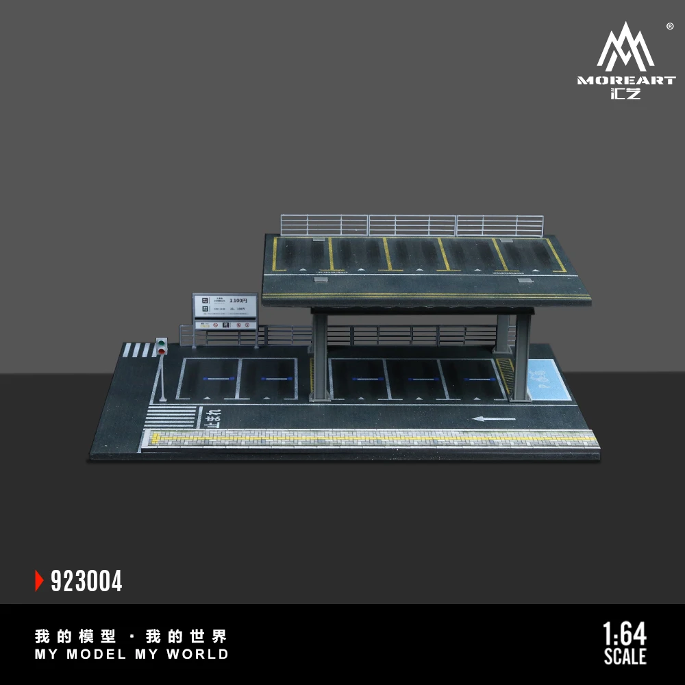 Steel Structure Parking Scene Model 1:64 Scale 7 Steel Structure Parking Scene Model 1:64 Scale - Image 7