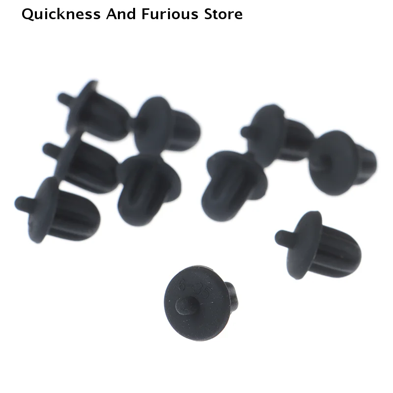 6.35mm Rubber Dust Covers Set - Pack of 10 4 6.35mm Rubber Dust Covers Set - Pack of 10 - Image 4