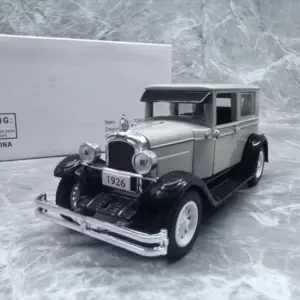 Vintage Gray Car Model 1/32 Scale 8 Sd7fdeab96b064750800916e6f676282c3