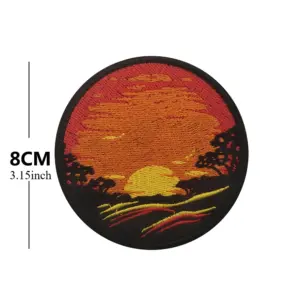 Wolf Howling Embroidered Patch for Outdoor Gear 11 Sd8055a9aea3e4b6d9cc52da52527f590f