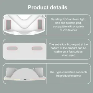 Quest 3S VR Charging Dock with RGB Lighting 11 Sd810d5c3808a49699e6476280e5ceec4e
