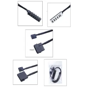 5-in-1 PC Fan Splitter Hub with PWM Control 9 Sd8138cefaf1149b99e985b82eaee92f9u