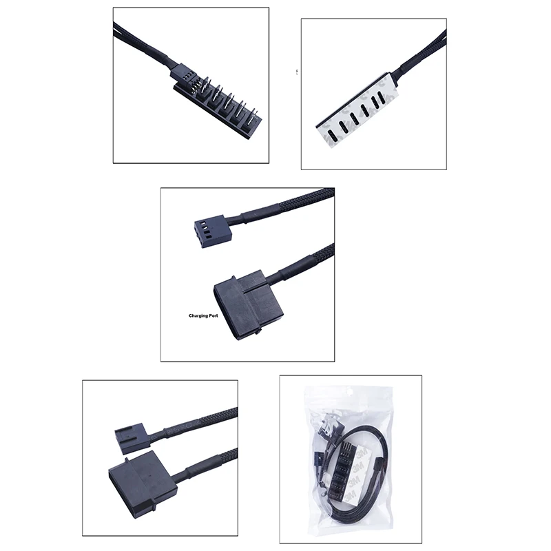 5-in-1 PC Fan Splitter Hub with PWM Control 4 5-in-1 PC Fan Splitter Hub with PWM Control - Image 4