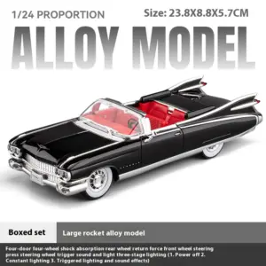 1959 Cadillac Eldorado Die-Cast Model in Pastel Pink 16 Sd831601b636641f8b19675e3cfc3b43b6