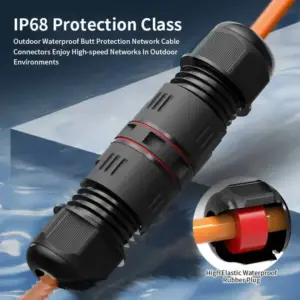 Waterproof CAT6A RJ45 Network Connector 8 Sd839435202764add930bb0064e90514dF