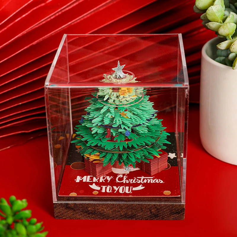 Festive 3D Christmas Tree Paper Model Calendar 4 Festive 3D Christmas Tree Paper Model Calendar - Image 4