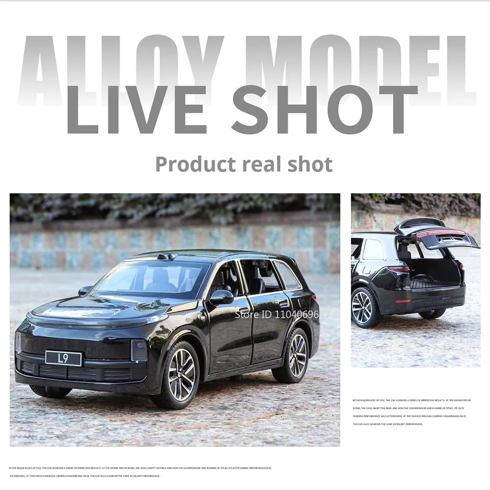 1:32 Scale Diecast Car Model with Lights 6 1:32 Scale Diecast Car Model with Lights - Image 6