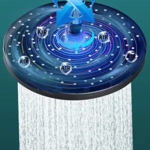 10-Inch Black Rainfall Ceiling Shower Head 13 Sd86d753ac8d1449f84c41ec425580d6e7