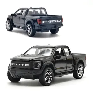 Black Die-Cast Muscle Pickup Truck Model 18 Sd88aa3dac0964e91a836fd915840a9a1v