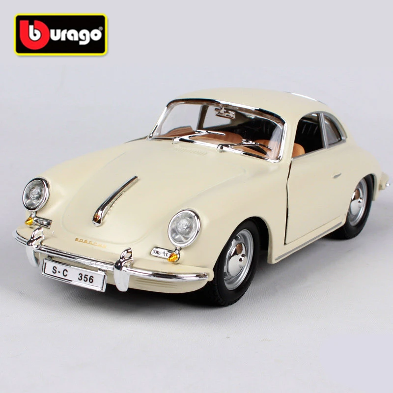 Vintage Porsche 356B Coupe Diecast Model 1:24 Scale 7 Vintage Porsche 356B Coupe Diecast Model 1:24 Scale - Image 7