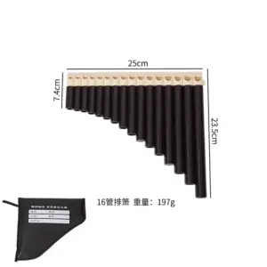 Colorful 16/18-Tube Panflute Set for Beginners 19 Sd8ac4a49b0534f74b51f50402dd64064r