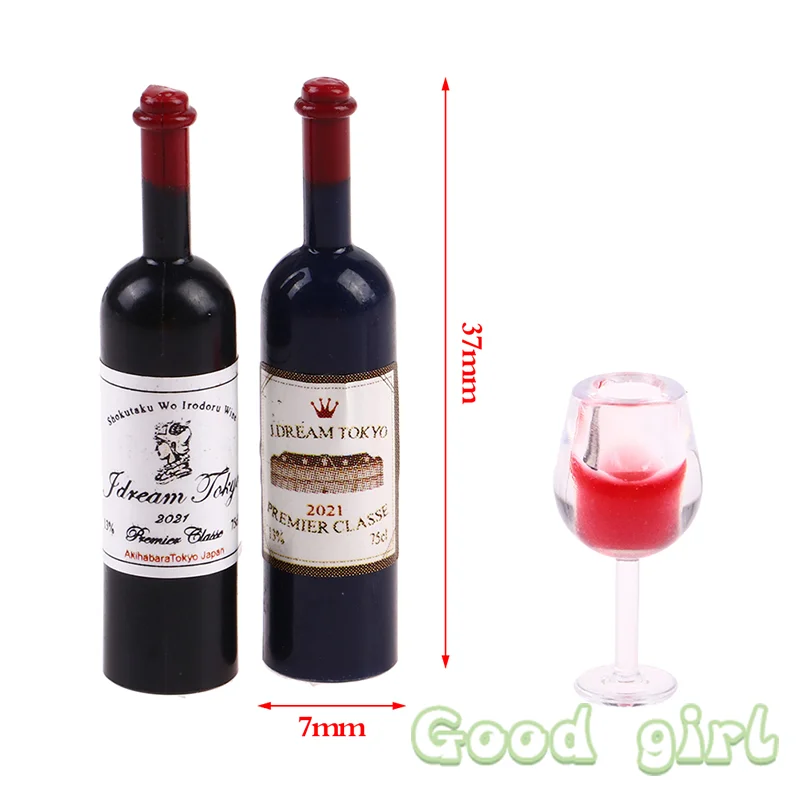 Miniature Resin Beverage Set for Dollhouses 5 Miniature Resin Beverage Set for Dollhouses - Image 5