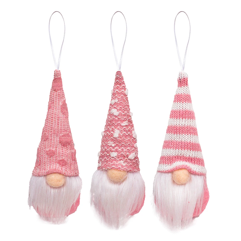 Festive Faceless Gnome Ornaments Set of 3 3 Festive Faceless Gnome Ornaments Set of 3 - Image 3