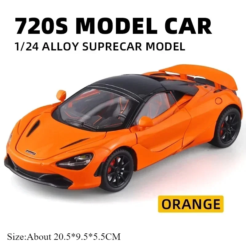 1:24 Scale McLaren Senna and 720S Diecast Model 8 1:24 Scale McLaren Senna and 720S Diecast Model - Image 8