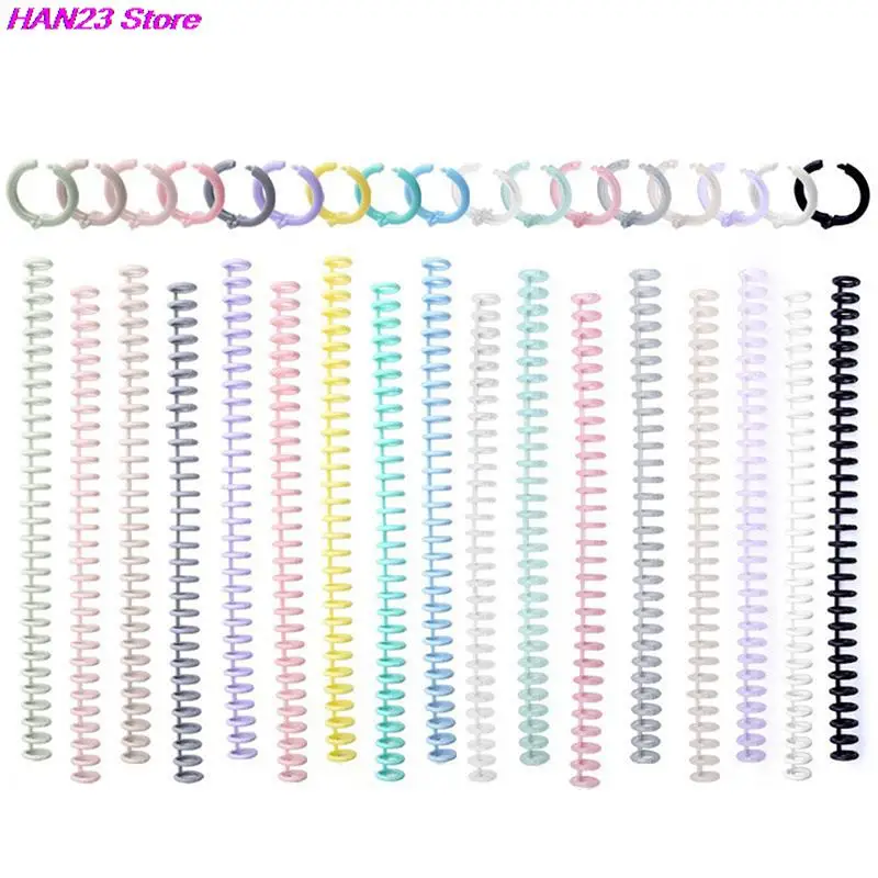 Vibrant Plastic Loose-Leaf Binding Rings Set 3 Vibrant Plastic Loose-Leaf Binding Rings Set - Image 3