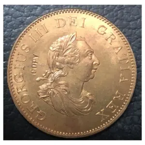 Vintage 1799 Half Penny Copper Replica Coin 4 Sd935cd2fd4ec466fa372492db633a8d7b