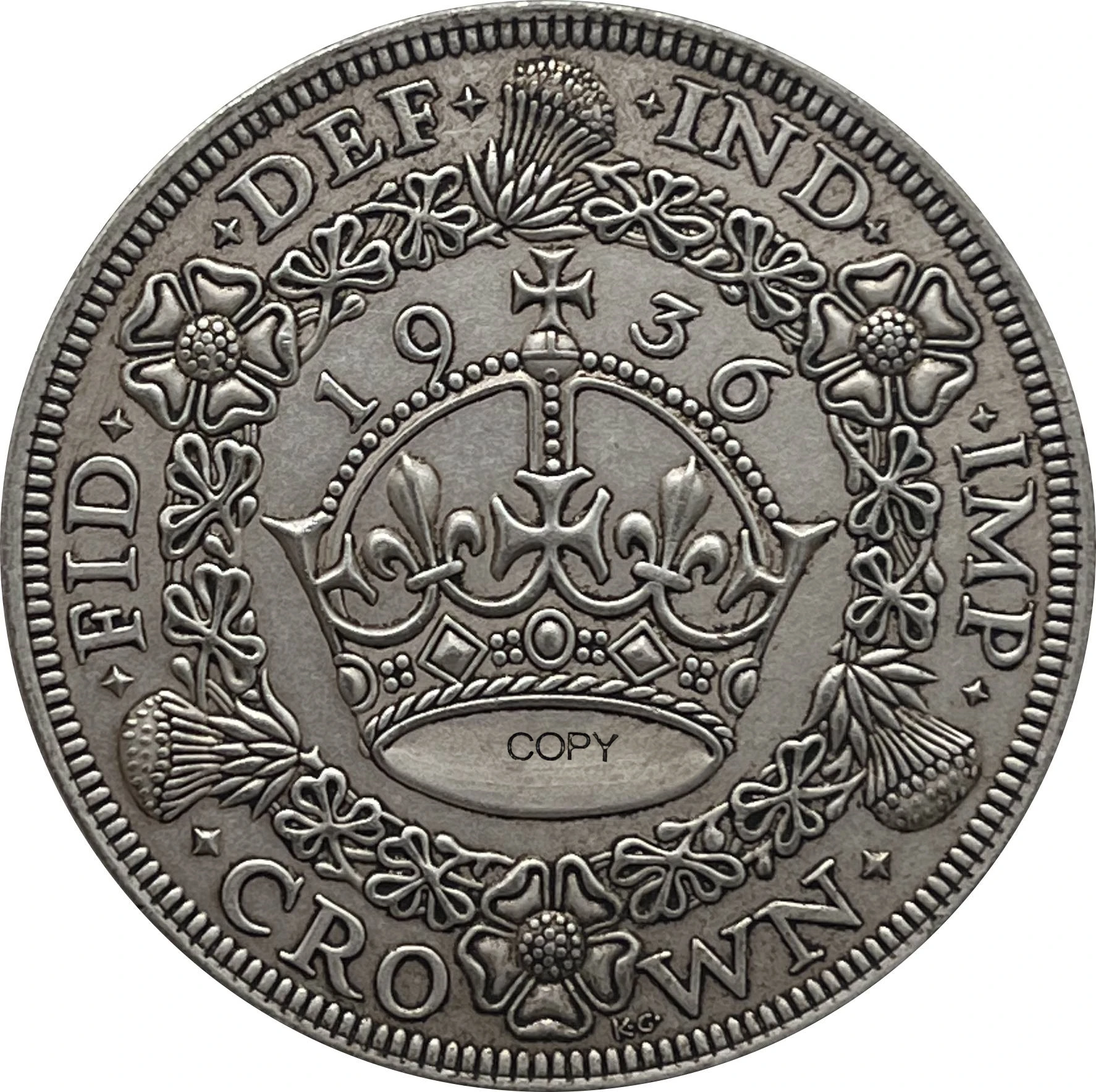 1936 British Crown Replica with King George V 6 1936 British Crown Replica with King George V - Image 6