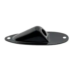 Steel Boat-Shaped Guitar Jack Plate for Strat 11 Sd977b22eb9974e0b88fe4c46369687a2d