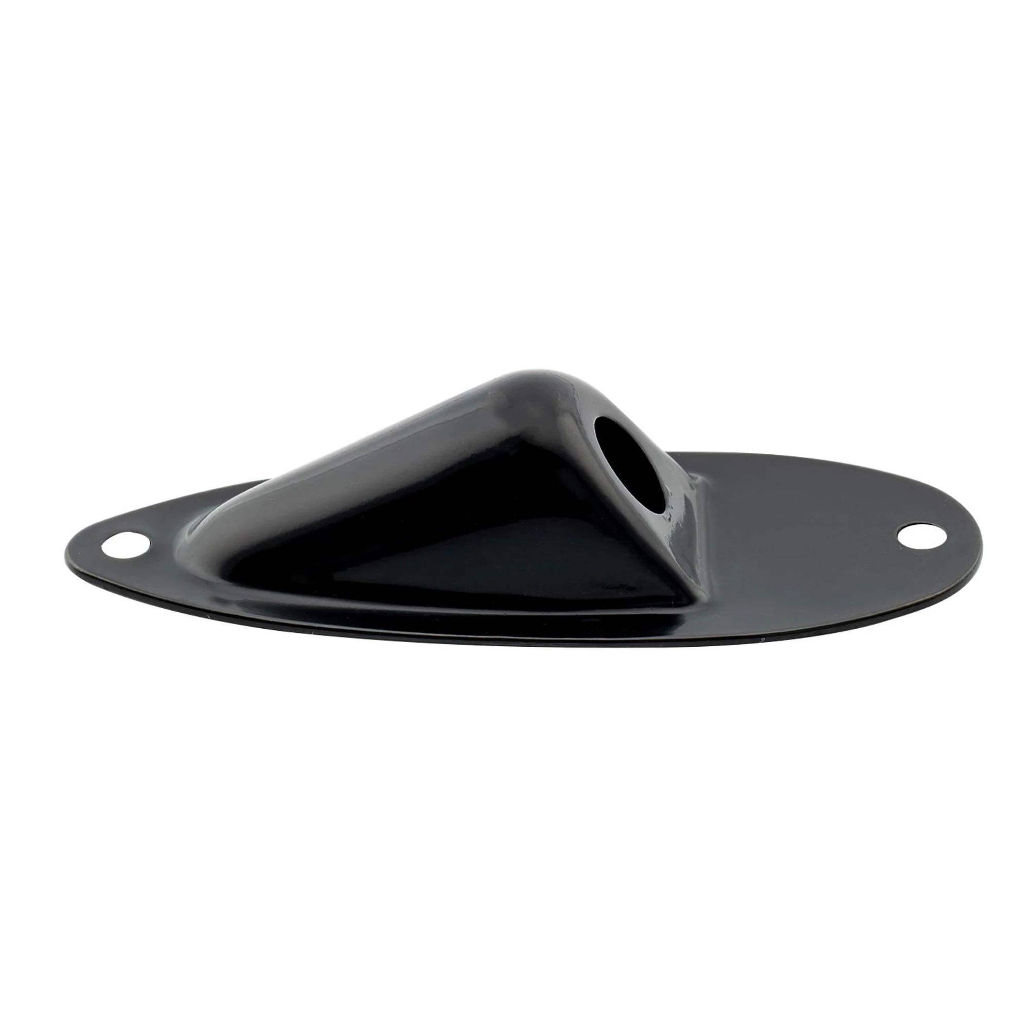 Steel Boat-Shaped Guitar Jack Plate for Strat 4 Steel Boat-Shaped Guitar Jack Plate for Strat - Image 4