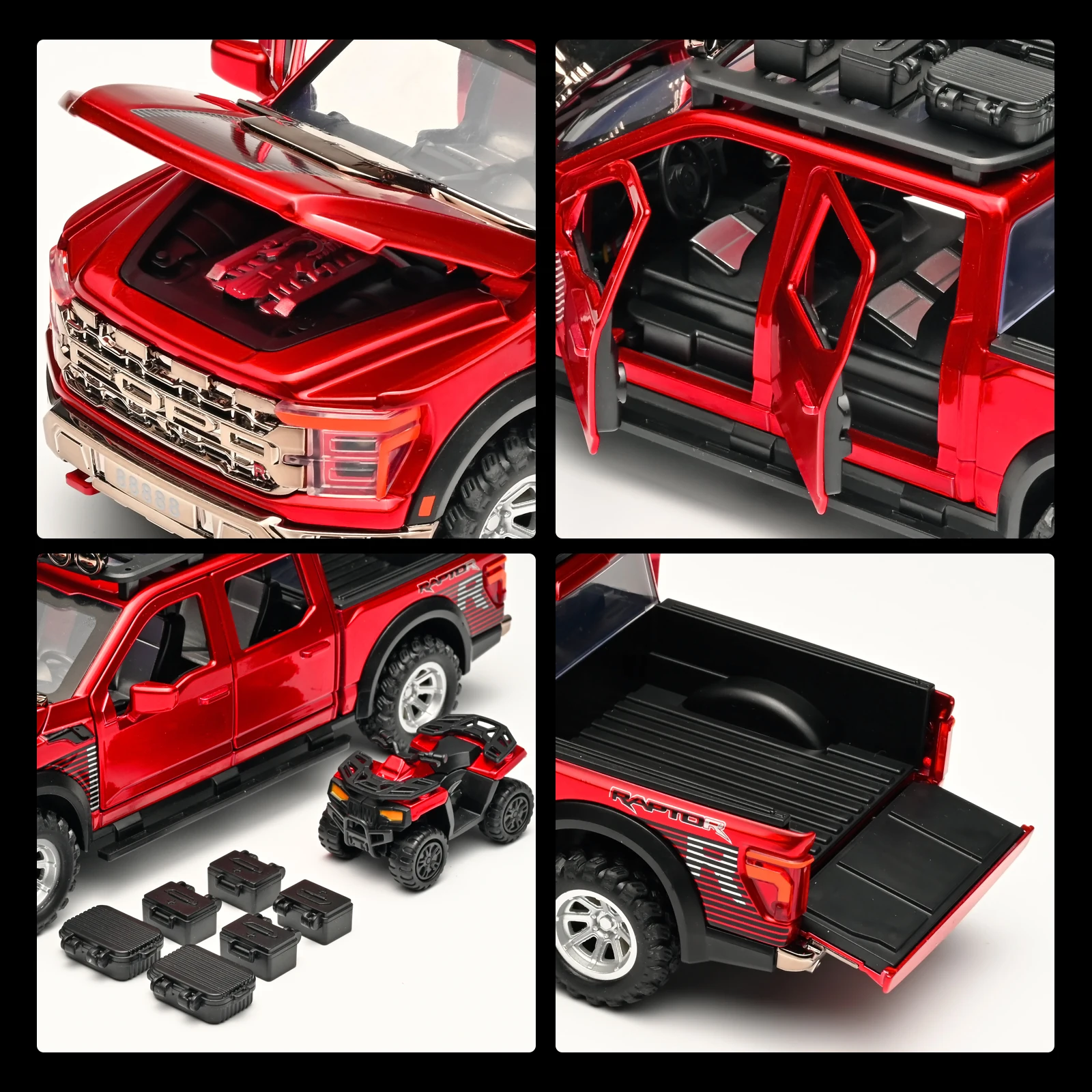 Ramsay 1:24 Alloy Pickup Truck Model 6 Ramsay 1:24 Alloy Pickup Truck Model - Image 6