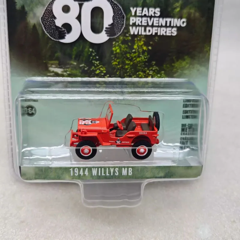 Red 1:64 Willys MB Diecast Model for Collectors 2 Red 1:64 Willys MB Diecast Model for Collectors - Image 2