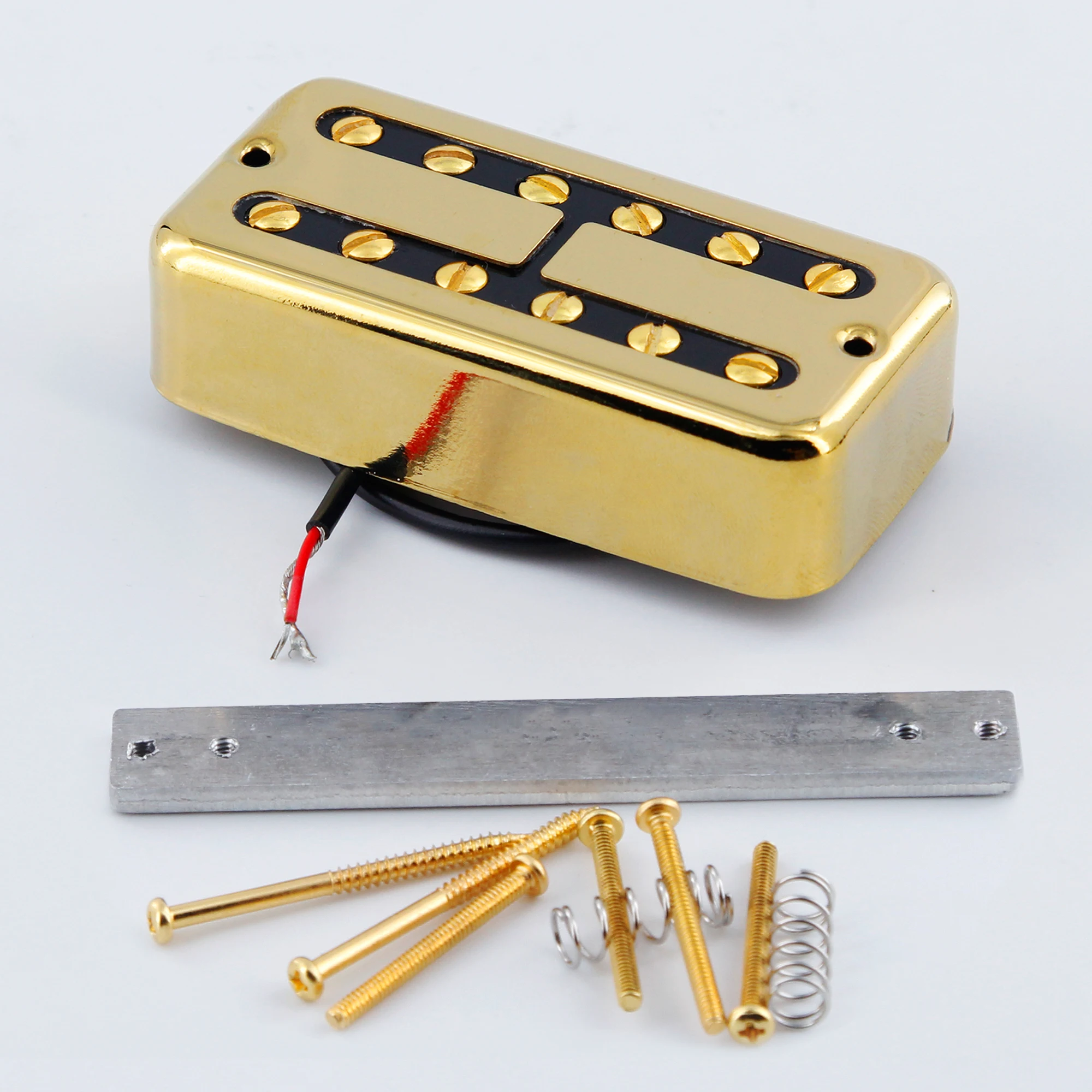 Gold and Chrome Humbucker Pickup for FT Guitars 8 Gold and Chrome Humbucker Pickup for FT Guitars - Image 8
