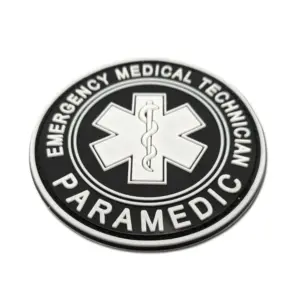 Emergency Medical Paramedic PVC Patch in 5 Colors 19 Sd9a9e64102e1430891540730b69b4721r