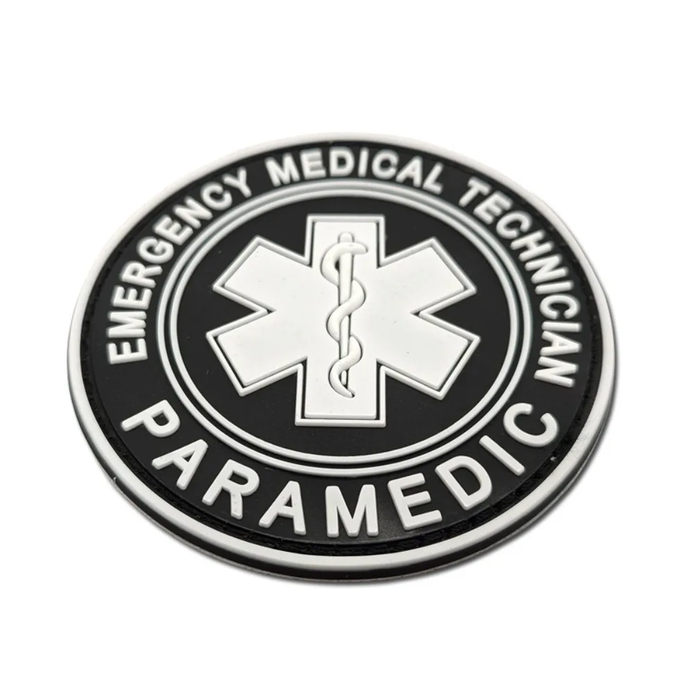 Emergency Medical Paramedic PVC Patch in 5 Colors 10 Emergency Medical Paramedic PVC Patch in 5 Colors - Image 10