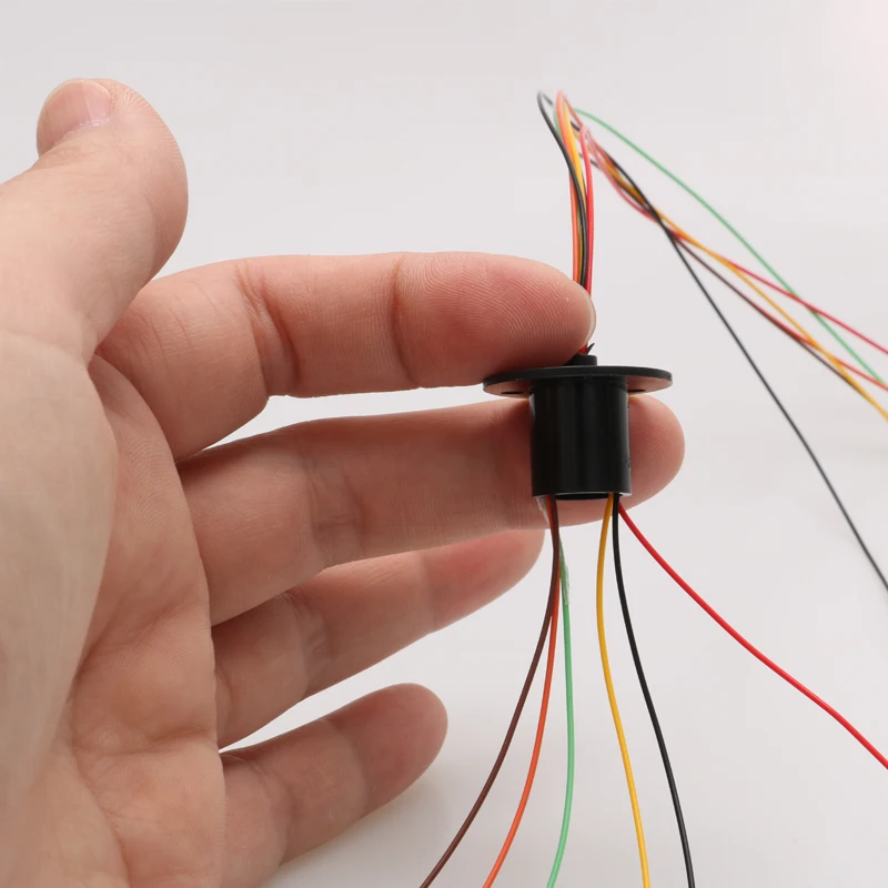 12.5mm Compact Electrical Slip Ring with 6 Channels 6 12.5mm Compact Electrical Slip Ring with 6 Channels - Image 6